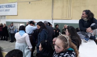 PROMESA A LA BANDERA DE LA ESCUELA ESPECIAL 501 E INTEGRACIN POR EL ARTE